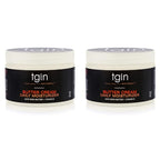 tgin Butter Cream Daily Moisturizer Duo For Natural, Dry, Curly Hair - Type 3c and 4c - Styler - 12 Oz - 2 PACK