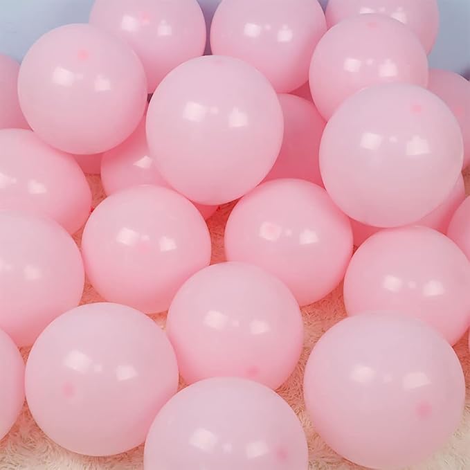 5 Inch Pastel Pink Balloons - Image 4