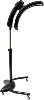 Hair Steamer Professional Hair Salon Steamer,40-70℃/104-158℉,Hair Steamer with Temperature and Time Adjustment,Hair Color Treatment Processor with Wheels,Portable Standing Dryer for Home(Black 950w)