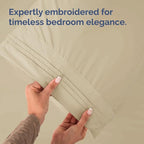 Queen Pillow Cases Set of 6 - Ultra Soft Hotel Quality Pillowcase Covers - Comfy & Wrinkle Free - Shrink, Stain and Fade Resistant - Easy-Care, Machine Washable Pillow Protectors - 6 Pcs Set - Cream