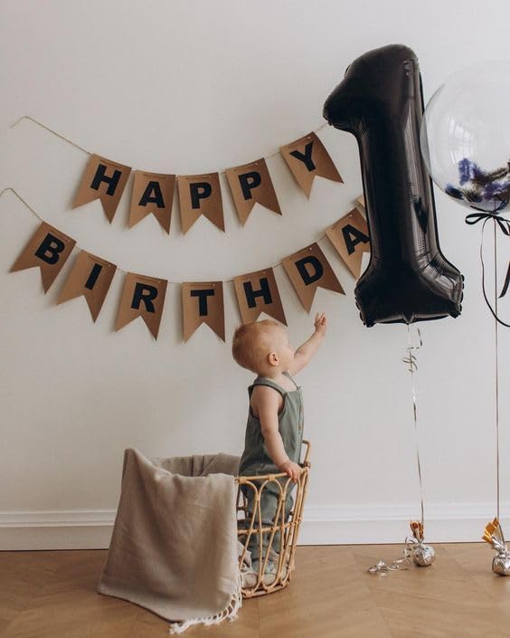 Black Number 40 Balloon 40 Inch, 40th Birthday Party Decorations Men Women | - Image 2