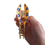 Novelty Blue-Ringed Octopus Hair Clip,Acetate Hair Claw,Big Hair Clips for Women