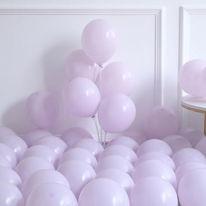 Mermaid Party Decorations 142pcs Macaron Pink and Purple Balloon Garland - Image 6