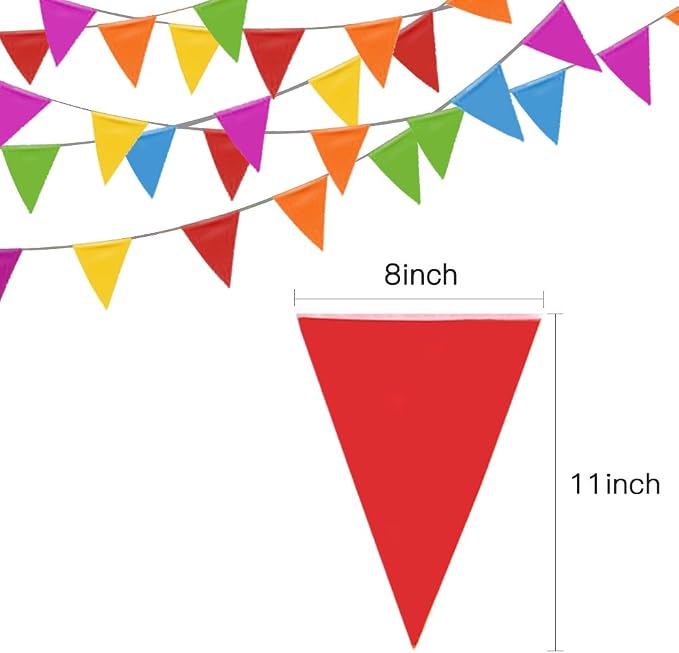 Novelty Place 100 Feet Pennant Banner - Image 4