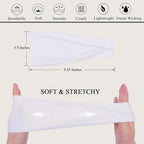 Headbands For Women Headband Elastic Soft Head Bands For Women's Hair Accessories Womens Fashion Yoga Workout Running Fabric Hair Band 6 Pcs