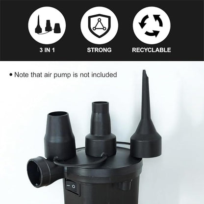 Balacoo Inflatable Nozzle Replacement, 3 Set Air Pump Replacement Nozzles | 3 - Image 3