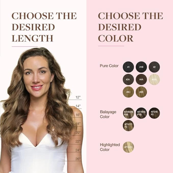 GOO GOO Clip in Hair Extensions Real Human Hair, Remy Human Hair Extensions Clip ins for Women, Natural Human Hair, 22inch 150g 9Pcs, 4/27/4 Balayage Chocolate Brown to Caramel Blonde