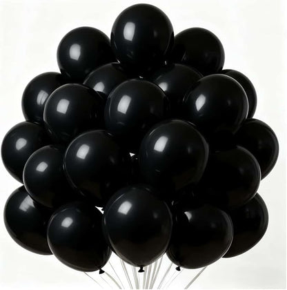 300 Pack Black Balloons 12 inch Black Latex Party Balloon Bulk by ZWZLIULIAN