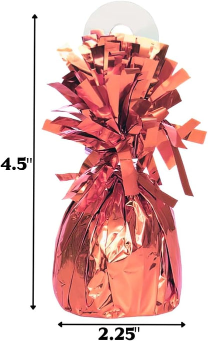 Elegant Rose Gold Foil Balloon Weight 1 Count, Dazzling Decor Essential - Image 2