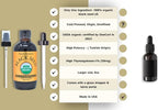 Prime Natural Organic Black Seed Oil 4oz - Cold Pressed Unrefined High Thymoquinone 1.7% USDA Certified - Turkish Origin Potent Nigella Sativa Liquid - Vegan Omega 3 6 9, Antioxidant