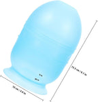 Thickened Hair Dye Mixing Bowl Plastic Hair Color Bowl for Home and Salon Use Blue