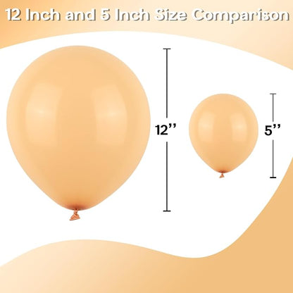 Jobkoo Nude Balloons 5 Inch - Image 4