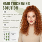 Hair Growth System, With Ginseng, Peppermint Oil and Ginger Root Treatment-Advanced Scalp Care Formula Thickening Serum. Strengthens Roots, For Men & Women.