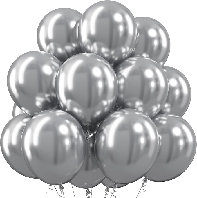 Silver Balloons by Togvu