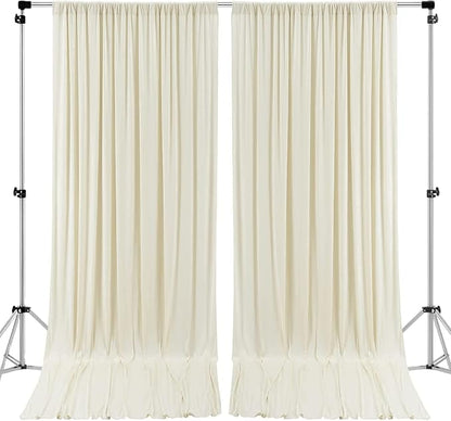 AK Trading CO. 10 feet x 10 feet IFR Polyester Backdrop Drapes Curtains Panels by Fabrics%7CEventDecor%7CCrafts%7CUpholsteryFoam