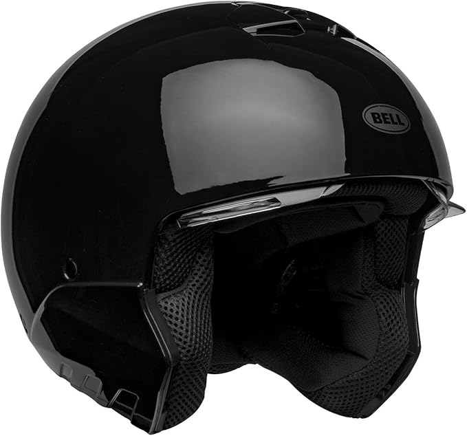 Bell Moto Broozer Gloss Black Medium