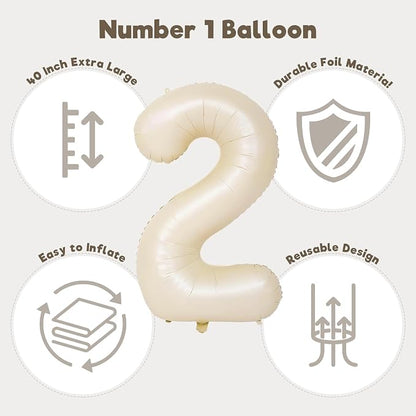 Number Balloons for Birthday Decorations - Image 3