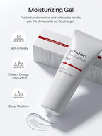 JMOON Microcurrent Facial Device, M30U Red Light Therapy for Face, Safe Anti Aging Skin Care, 4 Modes, 5 Energy Levels for Full Face Lift and Ideal for Smile Lines, Eyes, and Forehead (Pink)
