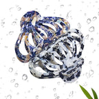 Bohemian Tortoise Shell Hair Clips Women Strong Grip Claw Clips, Ladies Acrylic Celluloid Medium Boho Hair Clips for Fine Thin Hair Accessories