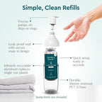 Puracy Liquid Laundry Detergent Clean Can Refill - Enzyme-Powered Liquid Laundry Detergent Concentrate, Natural Laundry Detergent Seen on TikTok, Non-Toxic (Free & Clear, 14.4 fl)