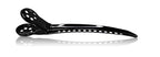 Framar Black Tight Tension Clips For Hair - Set of 4 Professional Hair Clips – Metal Hair Clips for Styling, Stylist Supplies, Hairclips, Hairstylist Essentials - Extra Tight & Durable