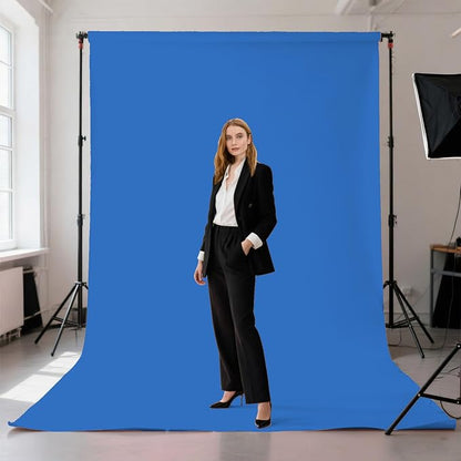 Royal Blue Photography Backdrop - Image 2