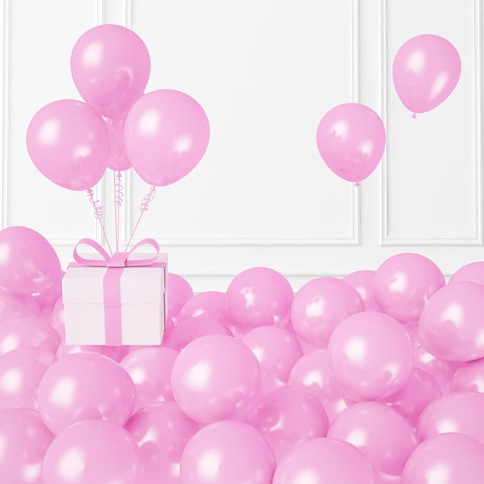 Pearl Pink Balloons, Birthday Decoration, Wedding Party, Baby Shower Decorations by KALOR