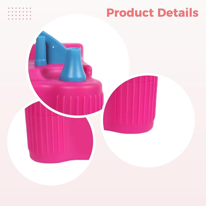 Electric Air Balloon Pump, Portable Dual Nozzle Inflator Blower, Electric - Image 2