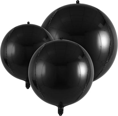 18 Pcs Foil Balloons Shiny Round Balloons Set Large Balloon Garland Arch by TOTAFAM