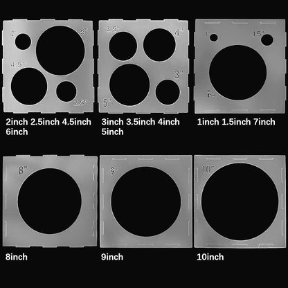 Auihiay 14 Holes Balloon Sizer Cube, Balloon Measurement Tool | - Image 3