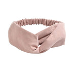 DRESHOW 10 Pack Boho Headbands for Women Vintage Cross Elastic Head Wrap Hair Accessories