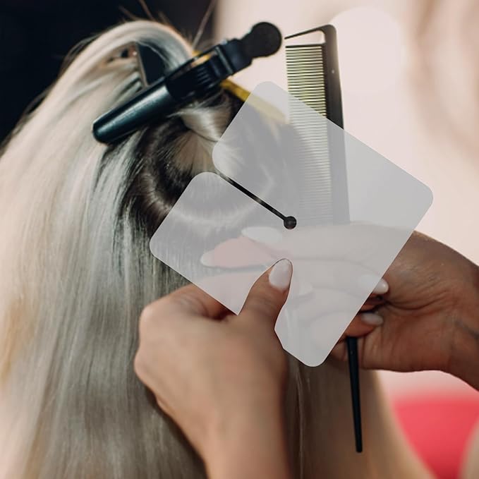 Insulation Hairpin Heat Shield Guards for Hair Extensions Scalp Protection Spacers Lightweight Glue Protector Tools for Salon and Home Use 4.33 Inch