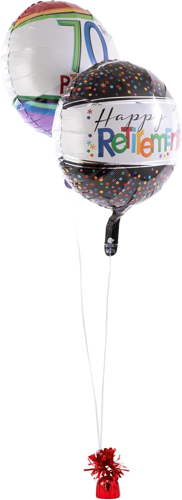 Pack of 12 Foil Metallic Balloon Weight 6 oz - Image 3