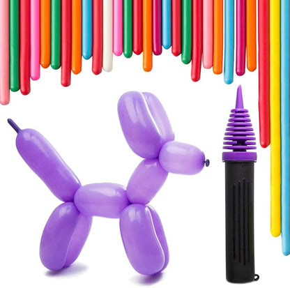 Balloon Animal Refill Pack – 200 Twisting Balloons by LearnClimb