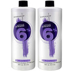 MOEHAIR Hair Color Developer 6% Hydrogen Peroxide | 20 Volume Cream Developer for Hair Coloring and Bleaching | Advanced Anti-Yellow Action | Salon-Grade | Paraben-Free – 32 Fl. Oz (Pack of 2)