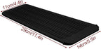 1Pack Silicone Heat Resistant Mat Pouch for Hair Straightener, Curling Iron, Flat Iron and Hot Hair Tools Black