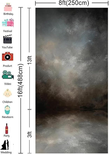 8x16ft Fabric Abstract Backdrop - Image 4