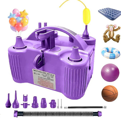 4-in-1 Electric Balloon Pump for All Balloons, Inflatables, and Sports Balls by Unknown