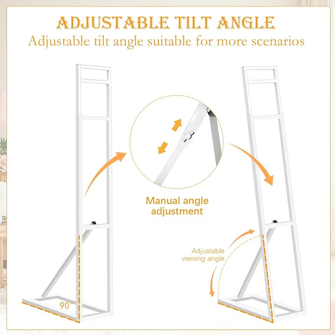 3 Pack White Wedding Backdrop Stand, Adjustable Metal Arch - Image 4