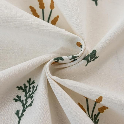 F-CHU Floral Curtains for Living Room Bedroom Farmhouse French Country Linen - Image 7