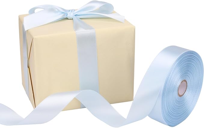Nsilu Ribbon for Gift Wrapping 50 Yards Perfect Wedding Party Wreath Sewing DIY - Image 4