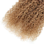 30 32 34 Inch T1B/4/27 Water Wave Bundles Human Hair Honey Blonde Bundles Niegmeag Peruvian Virgin Soft and Silky Remy Hair Extensions Ombre Blonde Color