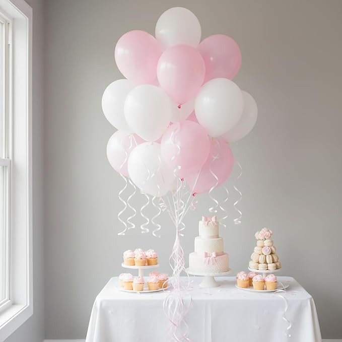 White Curling Ribbon, PP Balloon Ribbon - Image 8