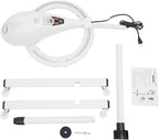 Stand Hair Dryer,360° Orbiting Infrared Hair Dryer,Orbiting Rotating Hair Processor with Rolling Base,Hair Steamer Standing Professional Color Processor Drying Perming Machine,Perm Salon Styling
