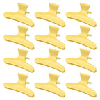 Ondder 12 Pack Butterfly Hair Clamps Clips Hair Claw Clips Salon Pro Section Clip for Styling Sectioning Cutting Coloring Hair Clips Hairdressing Salon Tool Hair Accessories for Women Girls