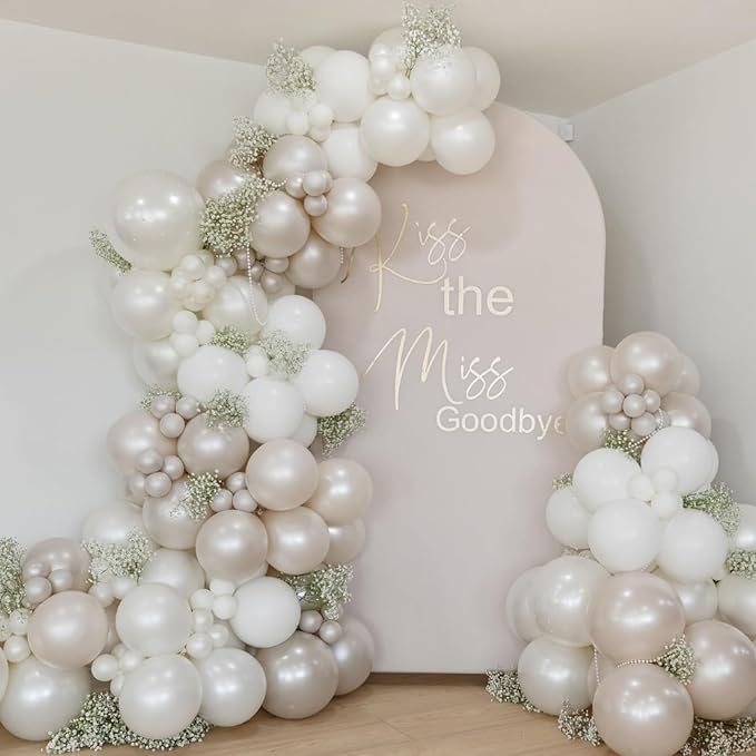 Pearl White Balloons - Image 6