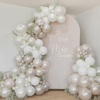 Pearl White Balloons - Image 6