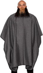 Barber Strong The Barber Cape Haircut Cover for Men, Hair Repelling and Static-Reducing Material, Water Resistant Fabric