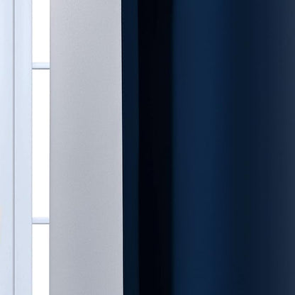 Yakamok Ombre Curtains Blue and Greyish White - Image 4
