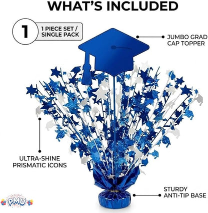 PMU Graduation Centerpieces for Table 2026, Grad Balloon Weight Centerpiece - Image 9